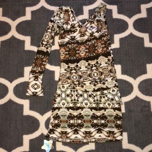 Tribal patterned dress